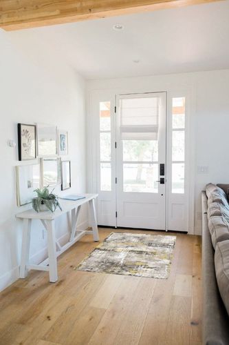 vivorug Washable Rug, Ultra Soft Area Rug 3x5, Non Slip Abstract Rug Foldable, Stain Resistant Rugs for Living Room Bedroom, Modern Fuzzy Rug (Yellow, 3'x5') in White Scandinavian Entryway