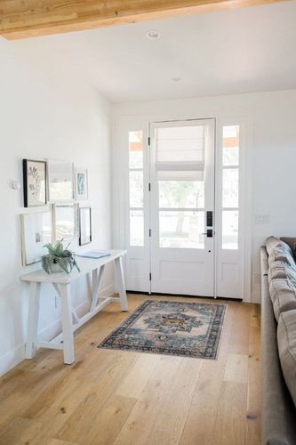 Area Rugs for Living Room: 3x5 Rug for Bedroom Machine Washable with Non Slip Backing Non Shedding, Boho Medallion Floral Large Carpet for Dining Room Nursery Home Office Indoor Decor Beige/Blue in White Scandinavian Entryway