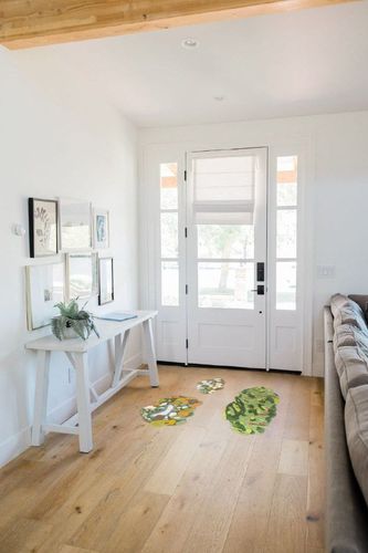 WHALEHOME Moss Rug 3D Stereo for Living Room Green Moss Grass Carpet Bedroom Bedside Floor Mat Indoor Floor Plush Shaggy Area Rug Anti-Slip Modern Rugs Home Decor (C 78.7 * 31.5in) in White Scandinavian Entryway
