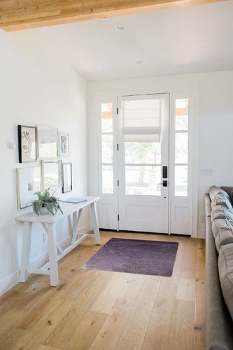 Scceatti Rugs for Bedroom 4x2.5 Feet Washable Shag Thick Classroom Rug Rugs Big Modern Floor Rug Rugs for Bedroom Fluffy Shaggy Bedside Floor Dorm Grey Area Rug Non Slip Room Carpet for Kitchen,Purple in White Scandinavian Entryway