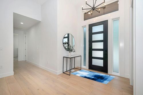 Large Area Rug, Blue Non-Slip Indoor Accent Area Carpet, Modern Geometric Blue White Oil Painting Abstract Art Fluffy Shaggy Runner Rug for Living Room, Bedroom, Kids Room, 2'7"x 5" in Modern White Entryway