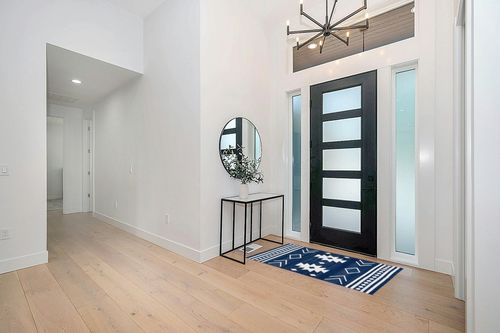 Safavieh Kilim Collection Accent Rug - 3' x 5', Navy & Ivory, Flat Weave Rustic Boho Tribal Design, Non-Shedding & Easy Care, Ideal for High Traffic Areas in Entryway, Living Room, Bedroom (KLM764N) in Modern White Entryway