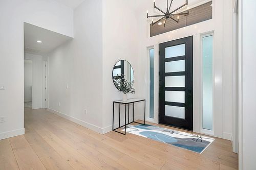 Wonnitar Mid Century Area Rugs 4x6,Boho Washable Entryway Rug,Minimalist Modern Art Blue Large Rugs for Bedroom,Non-Slip Soft Living Room Throw Mat Carpet for Apartment Kitchen Home Office in Modern White Entryway