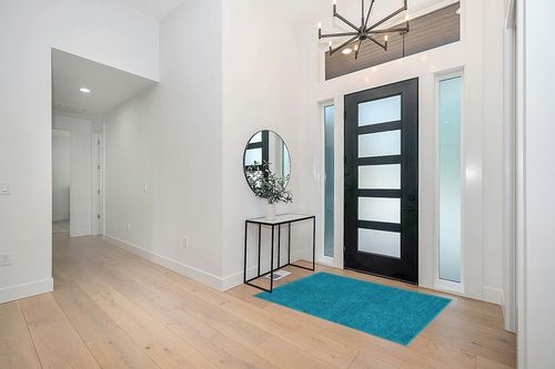 Well Woven Elle Basics | Emerson Shag Teal Blue | Textured Area Rug (3'11" x 5'3") in Modern White Entryway