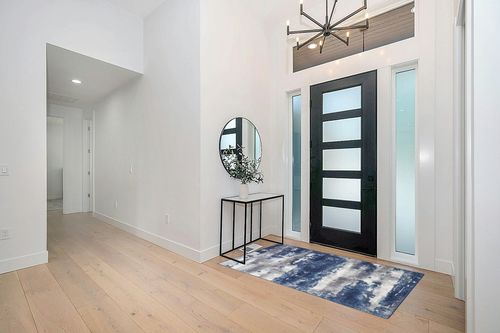 BEIMO Area Rugs for Living Room 4x6 Large Modern Machine Washable Rugs Distressed Abstract Print Blue Throw Rug for Bedroom Aesthetic, Non Slip Carpet with Gripper in Modern White Entryway