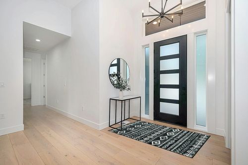 Lahome Farmhouse Moroccan Area Rug, Washable 4x6 Playroom Area Rugs Non Slip Stain Resistant Dining Room Rug, Rustic Tribal Soft Black and White Non Slip Bedroom Entryway Kitchen Decor Carpet in Modern White Entryway