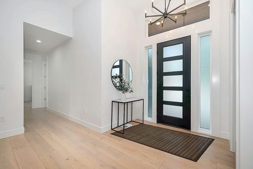 Unique Loom Outdoor Border Collection Area Rug - Checkered (4' x 6' Rectangle, Gray/ Black) in Modern White Entryway