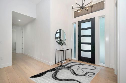 nuLOOM Adrienne Octopus Area Rug, 5x8, Grey in Modern White Entryway