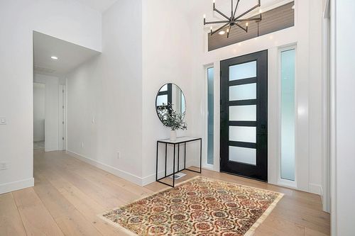 Antep Rugs Alfombras Non-Skid (Non-Slip) 5x7 Rubber Backing Floral Geometric Low Profile Pile Indoor Area Rugs (Beige Multi, 5' x 7') in Modern White Entryway
