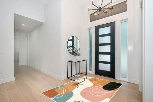 Wonnitar Boho Art Large Area Rug - Machine Washable 5x7 Rug for Living Room,Minimalist Lines Abstract Throw Mat for Bedroom,Non-Slip Mid Century Modern Aesthetic Carpet for Nursery Dining Room in Modern White Entryway