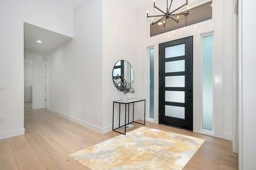 Art&Tuft Washable Rug, Anti-Slip Backing Abstract Area Rug 5x7, Stain Resistant Rugs for Living Room, Foldable Machine Washable Area Rug(TPR21-Yellow, 5'x7') in Modern White Entryway