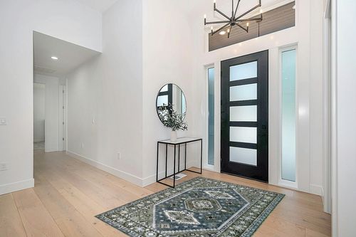 Rofee Living Boho Area Rug 5x7 Washable Olive Green Blue Vintage Distressed Soft Accent Floor Carpet for Living Room Bedroom in Modern White Entryway