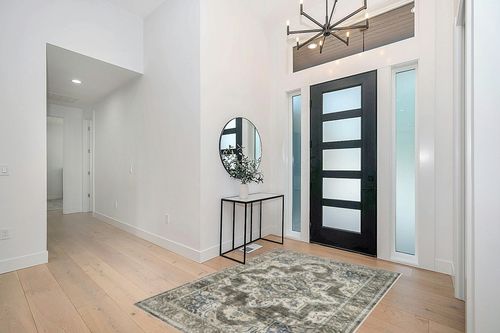 Area Rugs for Living Room Bedroom: 5x7 Washable Rug with Non-Slip Backing Non-Shedding Stain Resistant, Boho Floral Large Carpet for Dining Room Nursery Home Office Indoor Brown/Green in Modern White Entryway
