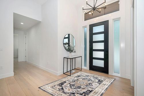 VK VK·LIVING Machine Washable Rug 5' x 7', Vintage Style Machine Washable Area Rugs with Non-Slip Backing for Living Room, Bedroom, Home Decor in Modern White Entryway