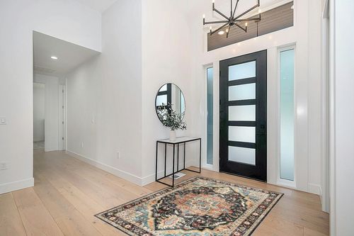 Gertmenian Boho Area Rug, 5x7 Standard Home Decor for Entryway, Bedroom, Living Room, Office, Kitchen Non Slip, Low-Pile, Printed Indoor Accent Rugs Center Medallion, Tiefi Black Multi, 28541 in Modern White Entryway