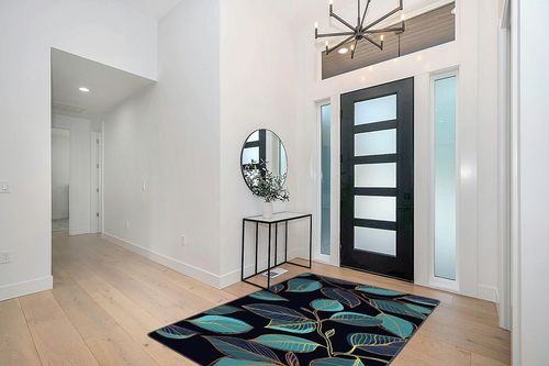 MCMYCO Green Leaf Rug Living Room Rug Rug 5 ' x 7 ' Area Rugs Upgrade Anti-Skid Durable Rectangular Cozy Rug, High Pile Soft Throw Rug for Nursery Room Living Room in Modern White Entryway