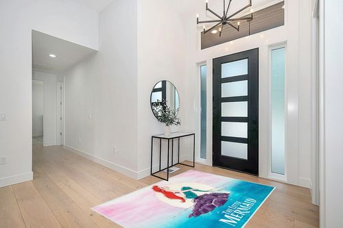 Gertmenian Kids Playroom & Game Room Carpet | Disney Princess The Little Mermaid Ariel Childrens Rug | Kids Novelty Home Decor, Area Rug for Girls Playroom, Bedroom | 54x78 Large, Pink/Blue, 47261 in Modern White Entryway