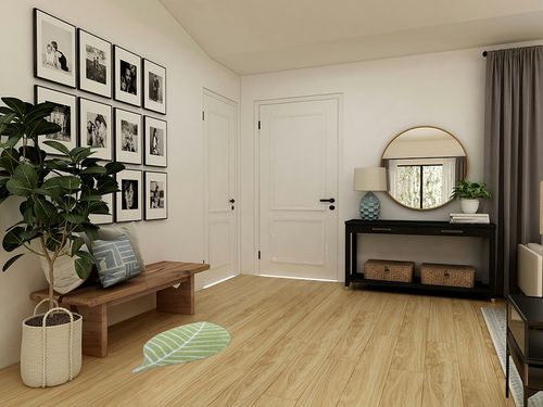 Cute Doormat for Kids - Microfiber Absorbent Bathroom Mats - Front Door Mat Carpet Floor Rug, Leaf Shape 19.7" x 37.4" in Transitional Minimalistic Entryway