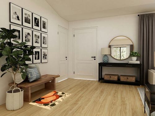 Jellybean Autumn Watch Accent Rug in Transitional Minimalistic Entryway