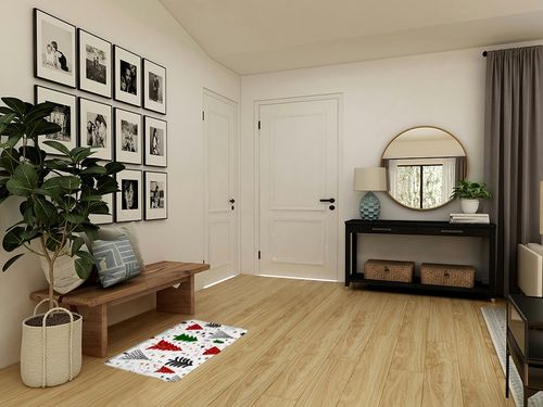 GCTNBJL Christmas Tree 3 Piece Bath Mat Sets,Xmas Tree Pine Forest Snowflake Star Winter Holiday Festival Teens Red Green Bathroom Kitchen Memory Foam Rug,16"x24" and 17.8"x29.5" and U Shaped 21"x17" in Transitional Minimalistic Entryway