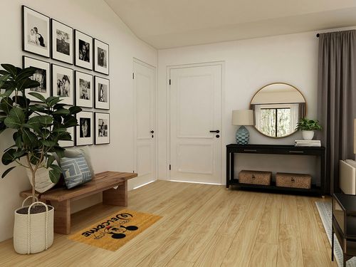 Welcome Cute Mickey Mouse Funny Non Slip Heavy Duty Doormat Entryway Outdoor Floor Decorating Door Mat - Easy Clean Home Decor Wedding New House Birthday Christmas Closing Gift Coir Rug in Transitional Minimalistic Entryway