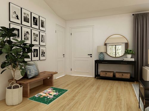Flagology.com, Doormat, Disney Winnie The Pooh Christmas Wishes Doormat - 18" x 30", Outdoor/Indoor, Heavy Duty Recycled Rubber, Non-Slip Backing, Christmas in Transitional Minimalistic Entryway