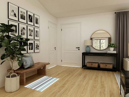 Minimalist Stripe Plush Shag Bath Rugs Geometric Teal Grey White Striped Soft Fluffy Floor Doormat Carpet,Non-Slip Door Mats for Living Room Bedroom Kitchen Entryway Simplistic in Transitional Minimalistic Entryway