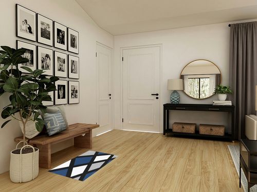 Geometric Plush Shag Bath Rugs Blue Grey White Diamond Squares Soft Fluffy Floor Doormat Carpet,Non-Slip Door Mats for Living Room Bedroom Kitchen Entryway Modern Abstract in Transitional Minimalistic Entryway