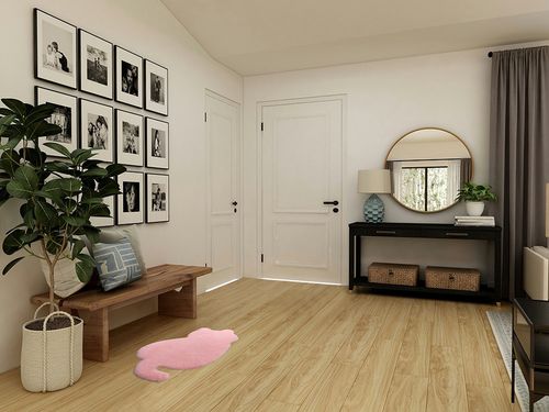Scceatti Rugs for Bedroom 3x1.5 Feet Washable Fluffy Bathroom Rug Rugs Cat Shaped Area Rug Cute Bedroom Rugs Soft Fluffy Faux Rug Fuzzy Shaggy Rug Carpet for Kids Girls Living Room,Pink in Transitional Minimalistic Entryway