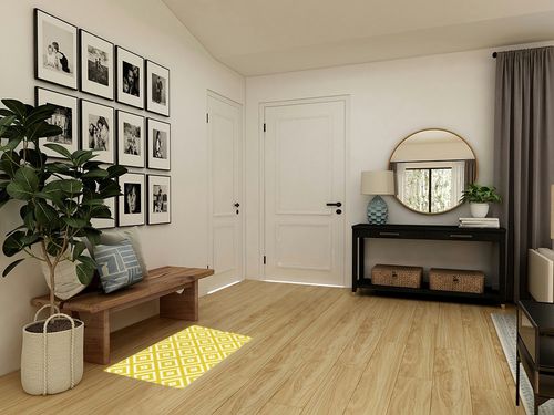 Geometric Plush Shag Bath Rugs Abstract Diamond Plaid Soft Fluffy Floor Doormat Carpet,Non-Slip Door Mats for Living Room Bedroom Kitchen Entryway Yellow Geometrical Art in Transitional Minimalistic Entryway