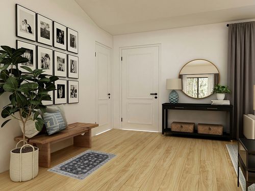 Adiva Rugs Machine Washable Area Rug with Non Slip Backing for Living Room, Bedroom, Bathroom, Kitchen, Printed Vintage Home Decor, Floor Decoration Carpet Mat (Black, 2' x 3') in Transitional Minimalistic Entryway