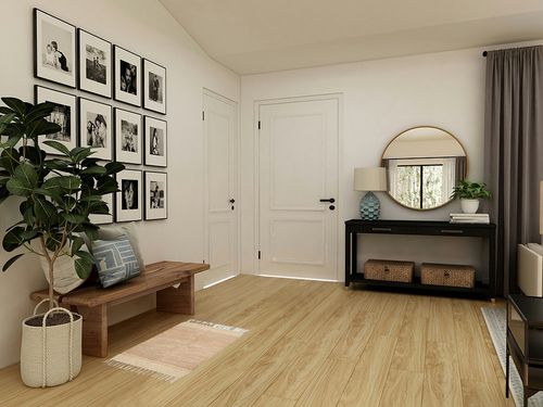 DII Woven Rugs Collection Hand-Loomed Jute, 2x3', Off-White Stripes in Transitional Minimalistic Entryway