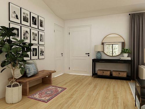 Kirsten Traditional Oriental Red Scatter Mat Rug, 2' x 3' in Transitional Minimalistic Entryway
