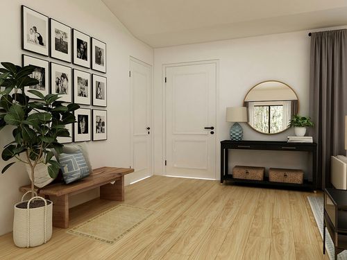 Washable TURKİSH OUSHAK Rug - ARTEMWR1106 2x3 Feet in Transitional Minimalistic Entryway