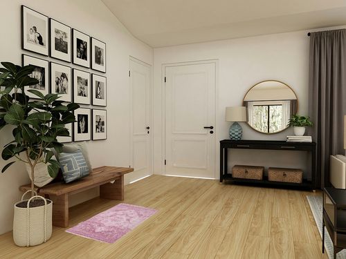 Adiva Rugs Machine Washable Area Rug with Non Slip Backing for Living Room, Bedroom, Bathroom, Kitchen, Printed Vintage Home Decor, Floor Decoration Carpet Mat (Pink, 2' x 3') in Transitional Minimalistic Entryway