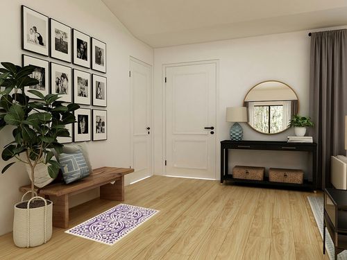 SAFAVIEH Cambridge Collection 2' x 3' Purple / Ivory CAM123K Handmade Moroccan Premium Wool Accent Rug in Transitional Minimalistic Entryway