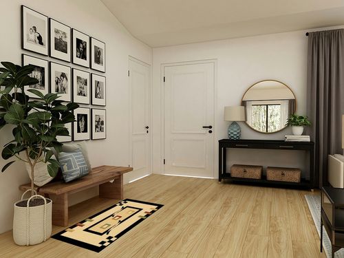 Ivy Bronx Mccampbell Beige Area Rug, Size: Rectangle 2' x 4' in Transitional Minimalistic Entryway