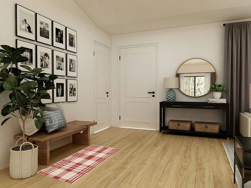 SAFAVIEH Courtyard Collection 2' x 3'7" Red/Bone CY6201 Plaid Indoor/ Outdoor-Waterproof Easy-Cleaning Patio Backyard Mudroom Accent-Rug in Transitional Minimalistic Entryway