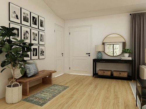 Loloi Magnolia Home by Joanna Gaines x Sinclair Turquoise/Multi 2'-3" x 3'-9" Accent Rug in Transitional Minimalistic Entryway