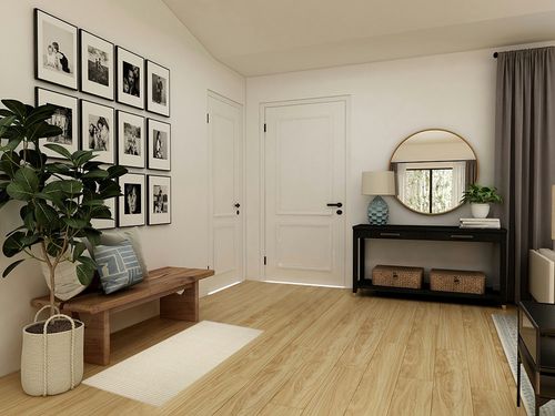 Loloi Amber Lewis x Ojai Ivory/Natural 2'-3" x 3'-9" Accent Rug in Transitional Minimalistic Entryway