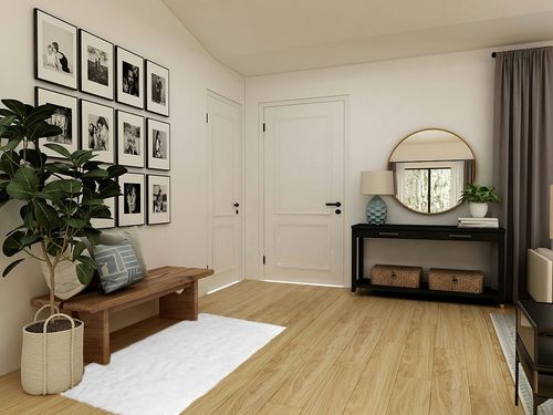 Mikaeel Faux Fur True White Area Rug Mercer41 Rug Size 3' x 5' in Transitional Minimalistic Entryway