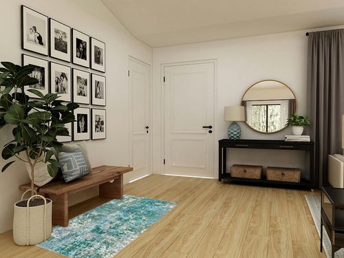 Wambaw Abstract Green/Turquoise/Cream Area Rug 17 Stories Rug Size: Rectangle 3' x 5' in Transitional Minimalistic Entryway