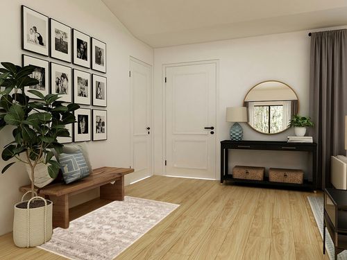 Marconi Ivory Area Rug Laurel Foundry Modern Farmhouse Rug Size: Rectangle 3'3" x ... in Transitional Minimalistic Entryway