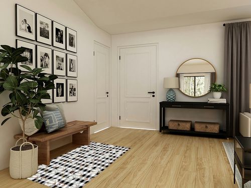 Large Area Rug, Thanksgiving Non-Slip Indoor Accent Area Carpet, Grey Pumpkin Fall Maple Leaf Harvest Black White Plaid Fluffy Shaggy Runner Rug for Living Room, Bedroom, 2'7"x 5" in Transitional Minimalistic Entryway