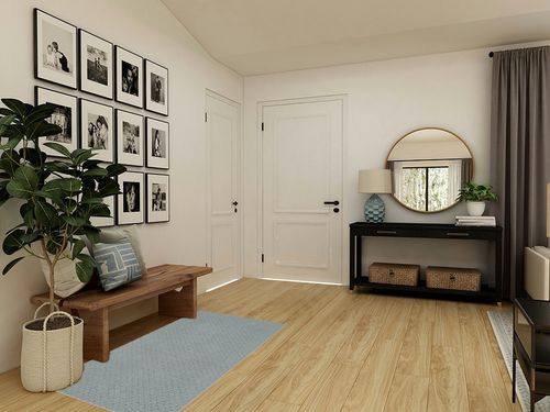 LINLA Dual Surface Felt+Rubber Non-Slip Rug Pad, 3'x5', 1/4" Thick, Strong Grip Cushioning Support Pad, Double-Side Anti-Skid , Safe for All Floor and Finishes, Extra Comfort in Transitional Minimalistic Entryway