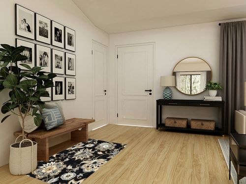 Lahome Floral Washable Living Room Area Rug - 3x5 Non-Slip Low-Pile Rugs for Entryway, Throw Small Stain Resistant Kitchen Rugs Soft Black Paisley Print Carpet for Office Bedroom Laundry Room Office in Transitional Minimalistic Entryway