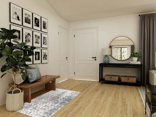 nuLOOM Deedra Modern Abstract Area Rug, 3' x 5', Grey in Transitional Minimalistic Entryway