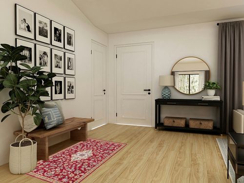 SAFAVIEH Blossom Collection Area Rug - 3' x 5', Red & Ivory, Handmade Wool, Floral Design, Ideal for High Traffic Areas in Living Room, Bedroom, Dining (BLM688Q-3) in Transitional Minimalistic Entryway