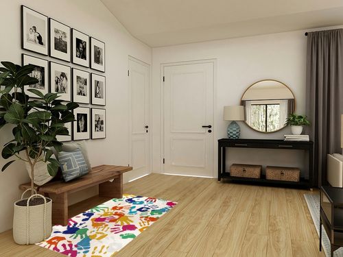 STARUIA Handprints and Footprints Kids Rug for Playroom,3'x 5' Washable Colorful Nursery Rug for Boys and Girls Room,Ultra Soft Non-Slip Carpet Indoor Mat for Classroom Bedroom in Transitional Minimalistic Entryway