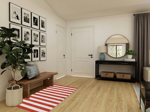 Addison Rugs Chantille ACN528 Red 3' x 5 Indoor Outdoor Area Rug, Stain Resistant, Machine Washable, Non Shedding, Bedroom, Living Room, Dining Room, Kitchen Rug in Transitional Minimalistic Entryway